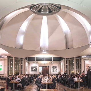 College dining hall